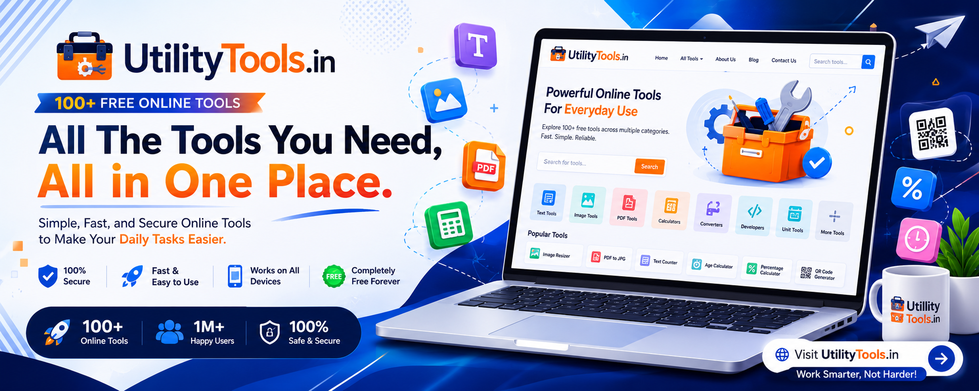 Top 100+ Free Online Utility Tools That Make Your Digital Life Easier